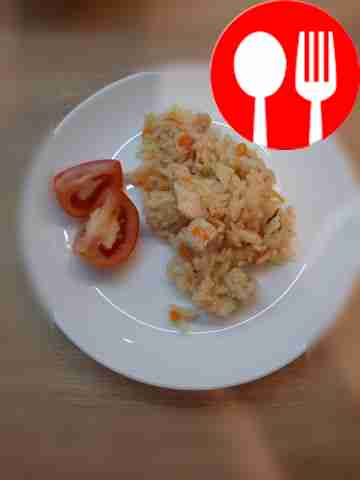 Плов из курицы с рассыпчатым рисом и сладким изюмом