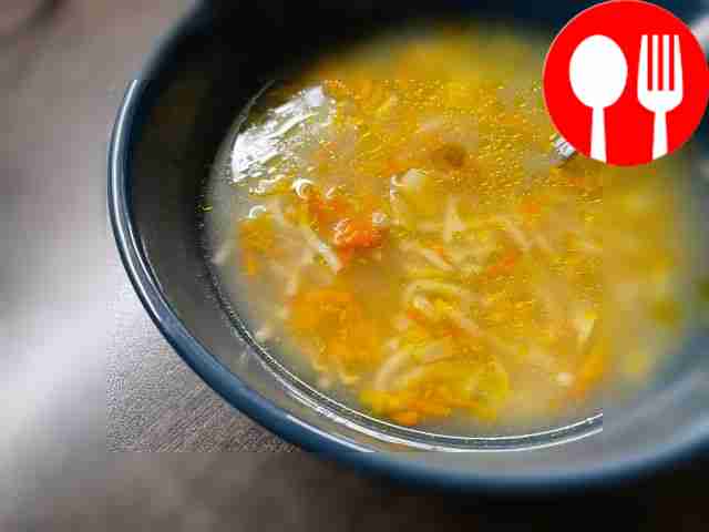 Самый простой куриный суп