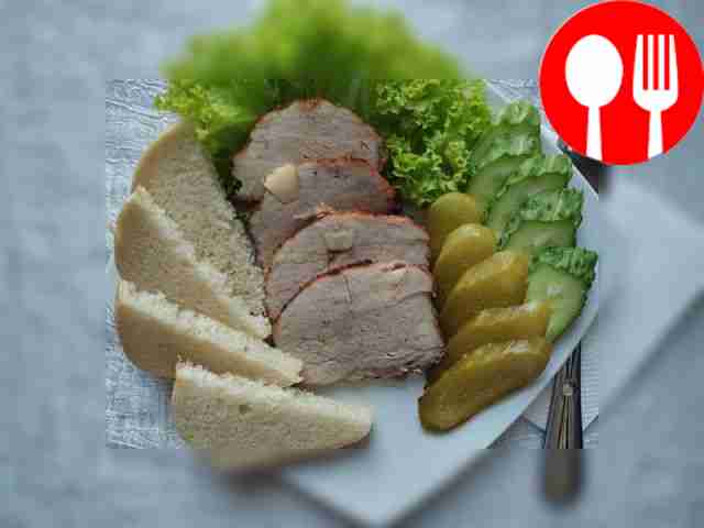 Буженина из свиного мяса с паприкой и ароматным чесноком Pork pork with paprika and aromatic garlic
