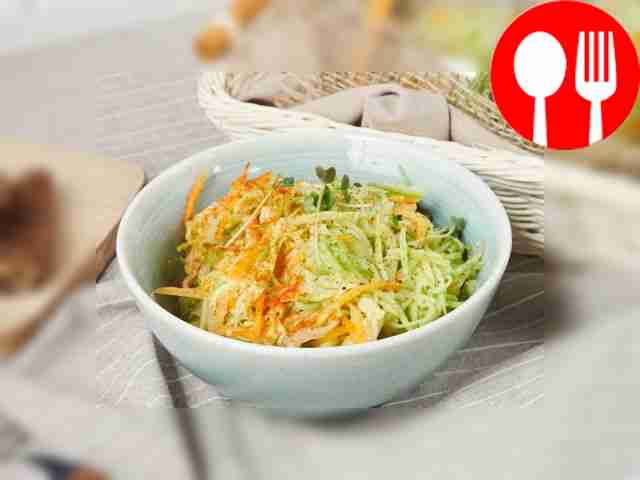 Zucchini and carrot salad for the winter