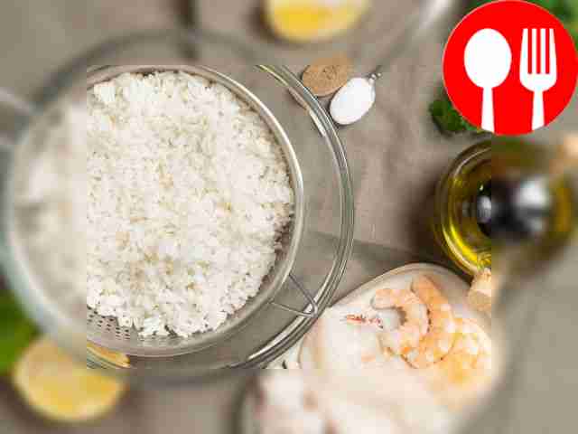 Cook the rice. Boil water in a saucepan, add...