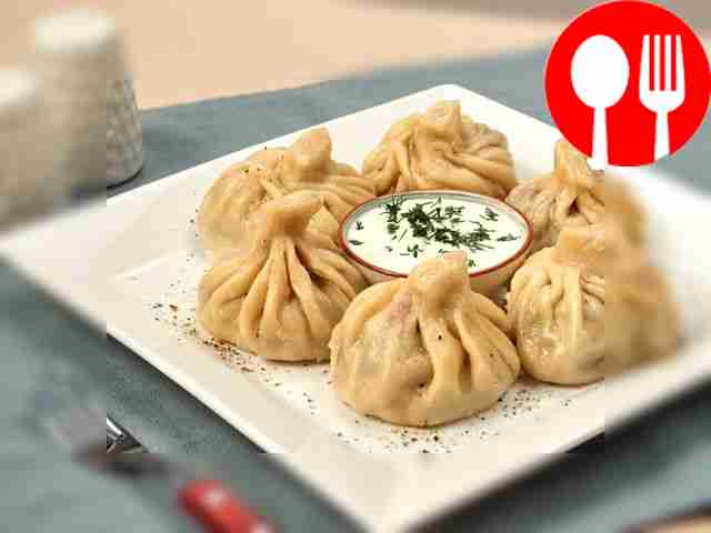 Khinkali with beef, pork and chicken