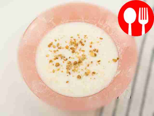 Молочный суп с рисом Milk soup with rice
