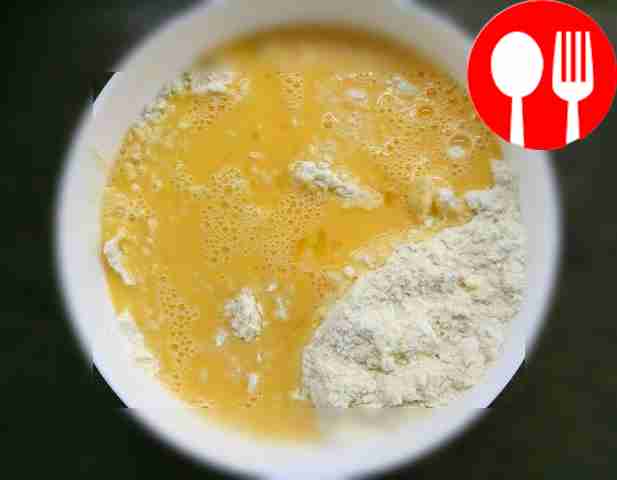 Grind flour and butter at room temperature...