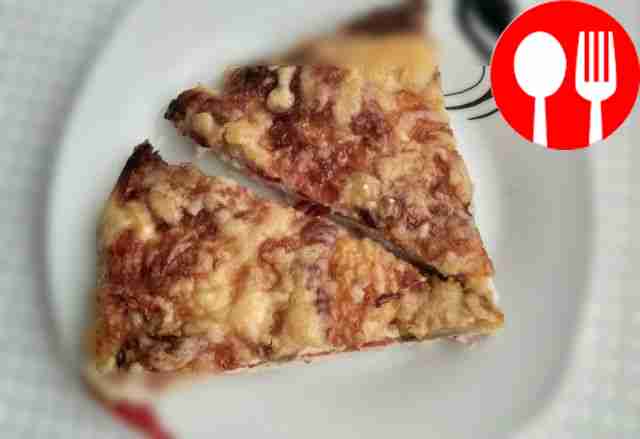 Fragrant casserole with champignons