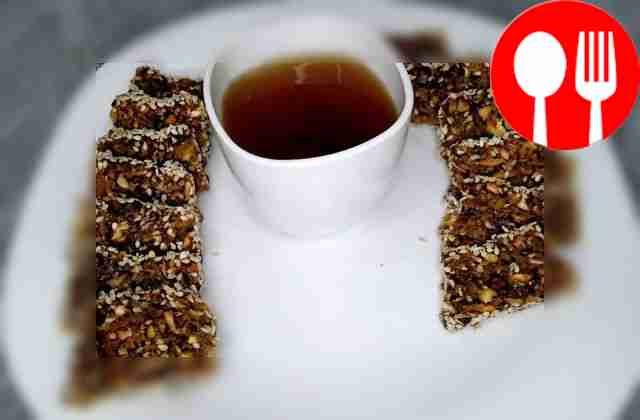 Десерт из сухофруктов к чаю Dried fruit dessert for tea