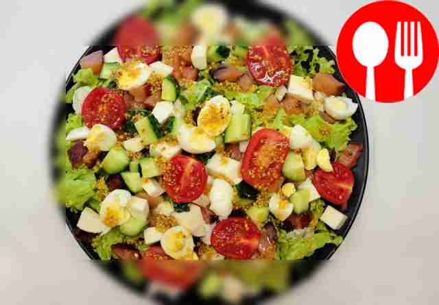 Салат «Лососевое блаженство»