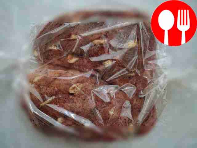 Place the meat in the sleeve. Place in a...