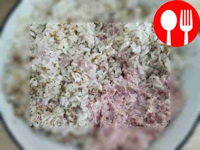 Wash and boil the rice until half cooked. Add...