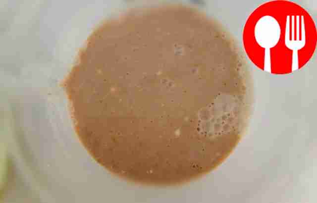 In a bowl, mix sour cream, tomato paste, meat...