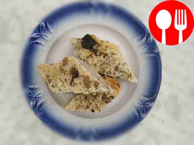 Delicious rice porridge in the oven