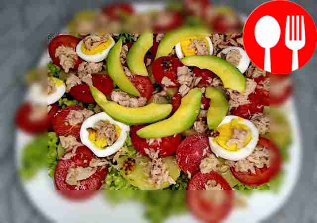 Light and healthy tuna salad