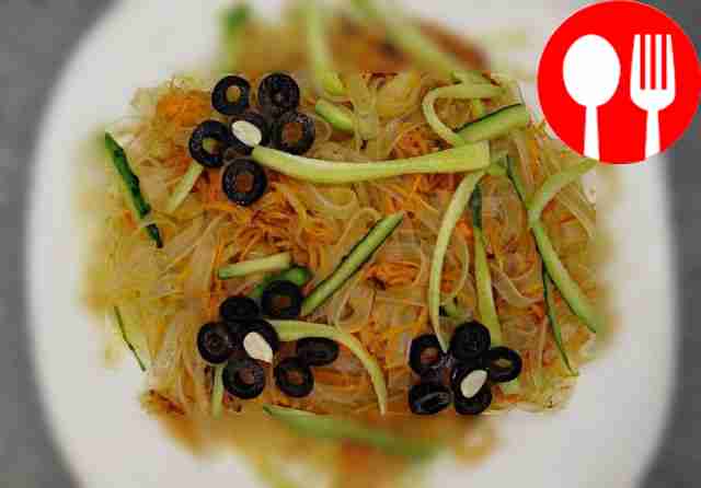 Необычный салат из фунчозы Unusual funchose salad