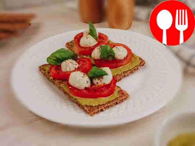 Caprese bread with Pink Paradise tomatoes