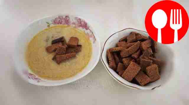 Fragrant soup with mussels