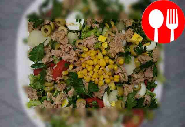 Spicy tuna salad