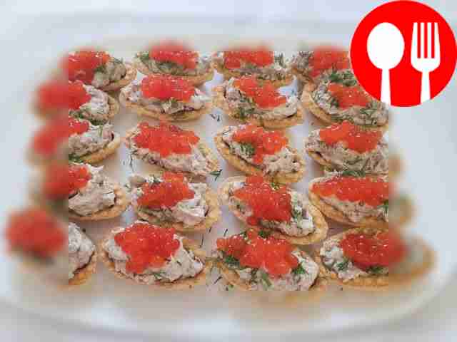 Tender tartlets with tuna