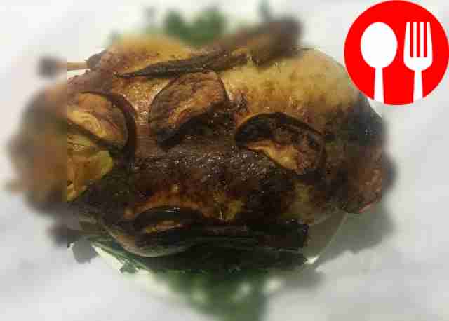 Запеченная утка с апельсинами и яблоками по-домашнему