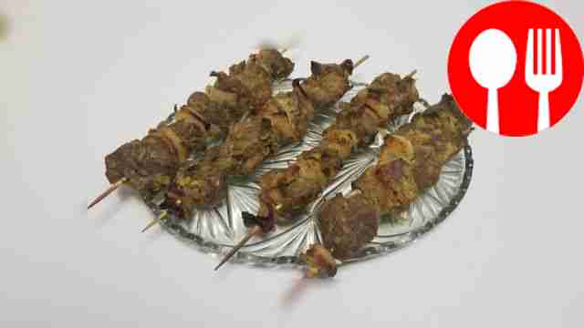 Домашний шашлык из телятины в духовке