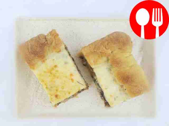 Ленивый пирог с горбушей