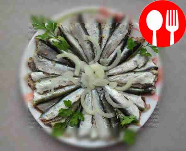 Pickled sprat