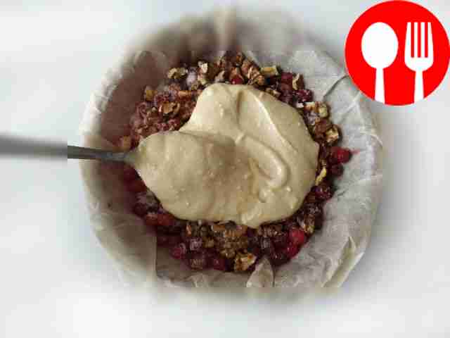 Place parchment paper on the bottom of the pan...