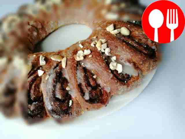 Flavored cinnamon pie