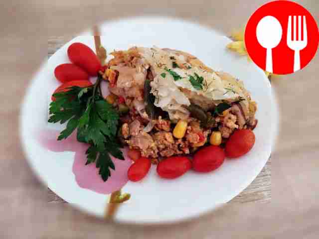 Meat casserole with vegetables
