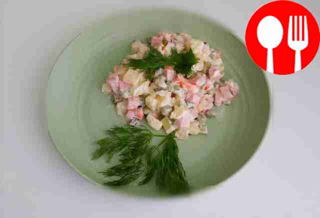 Classic Olivier salad