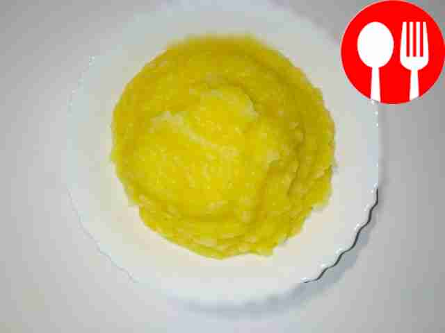 Картофель пюре на молоке Mashed potatoes with milk