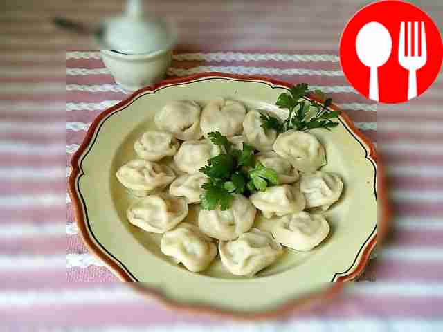 Вкусные пельмени с мясным фаршем