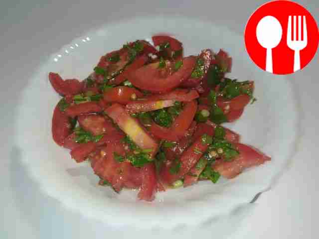 Serve the tomato salad as a snack or as an...