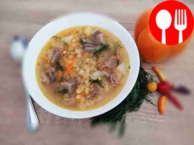 Гороховый суп с говядиной по-домашнему