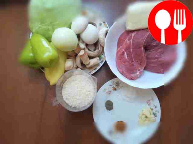 Rinse the meat thoroughly and cut into small...