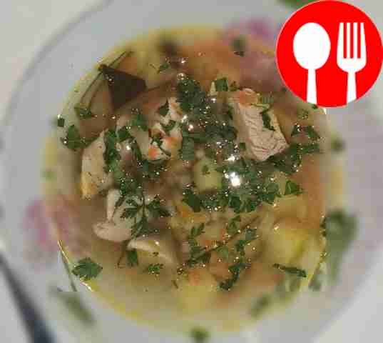 Россольник с перловкой Rassolnik with pearl barley