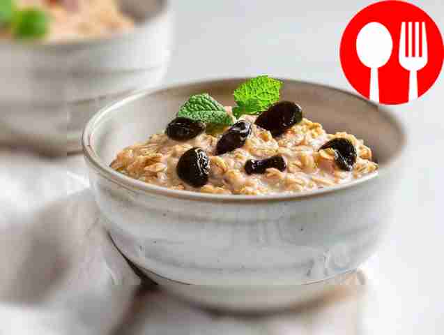 Oatmeal with prunes