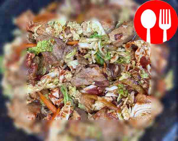 Нашинкованную пекинскую капусту добавьте к...