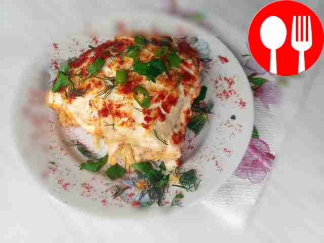 Meat casserole goes well with fresh...