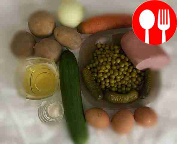 Open the can of peas in advance and drain the...