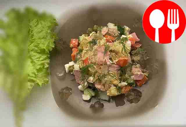 The finished salad can be sprinkled with...