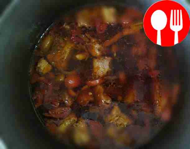 Add water to the cauldron until it covers all...