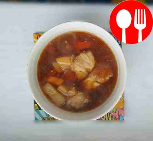 Fragrant shurpa with pork