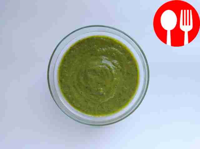 Легкий суп с базиликом