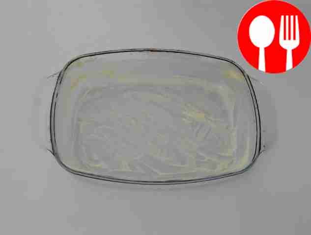 Grease a baking dish with butter. Place the...