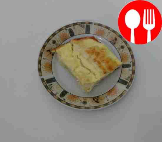 Serve the casserole with tea, coffee or cocoa....