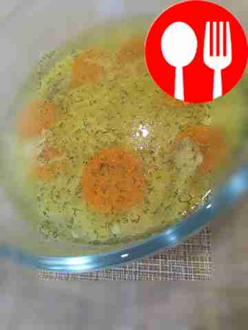 Nutritious chicken soup