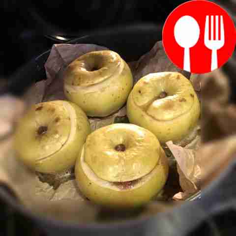 Запеченные яблоки с медом и корицей Baked Apples with Honey and Cinnamon