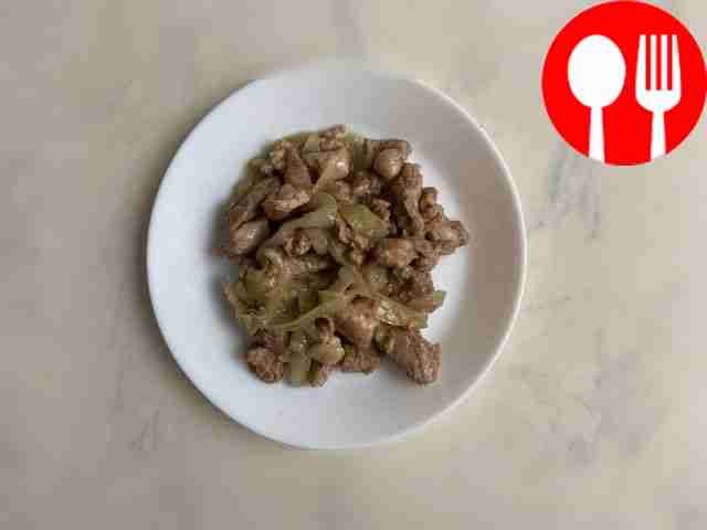 Нежная свинина с чесноком Tender pork with garlic