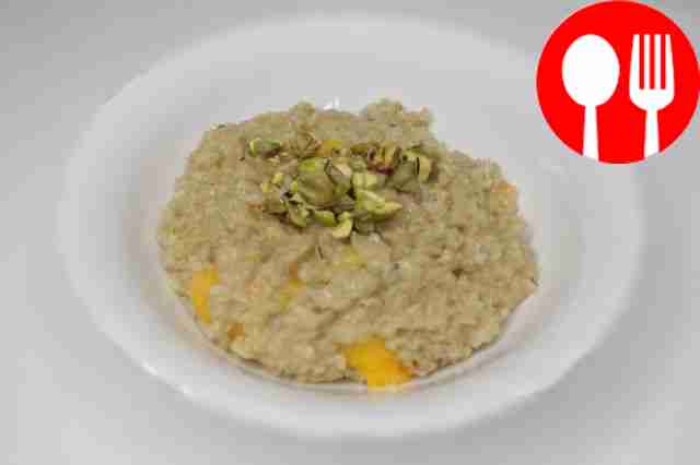 Serve the oatmeal hot as an independent dish....