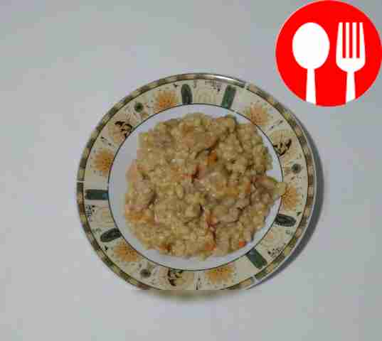 Полезная перловая каша со свининой